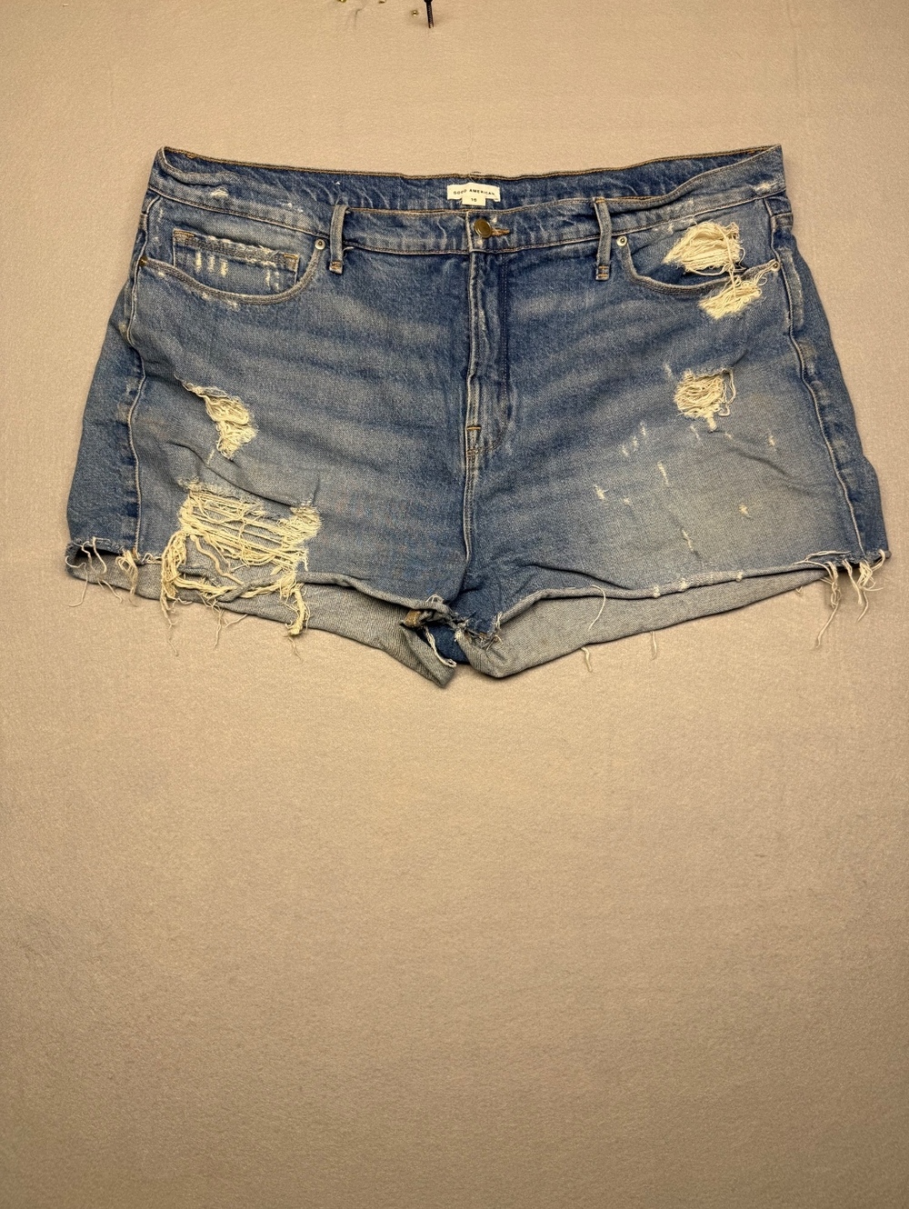 Rag & Bone Distressed Denim Shorts Women 29 Blue Casual